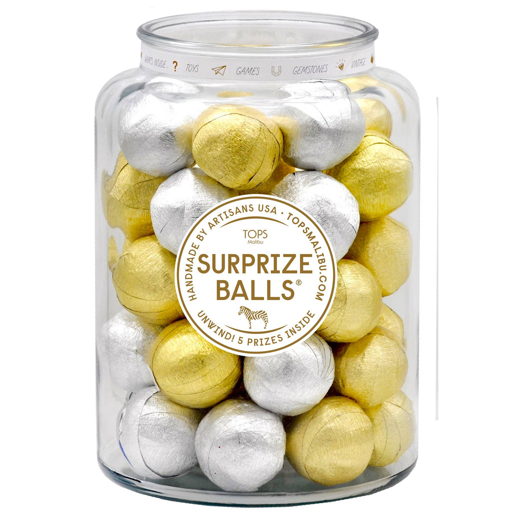 Mini Surprise Balls | Gold & Silver