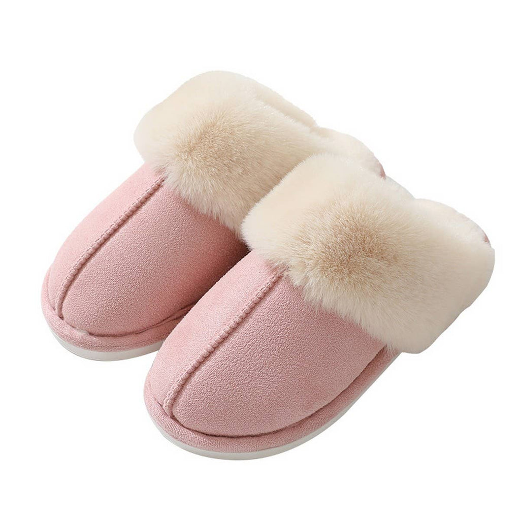 Warm-Lined Memory Foam Slippers