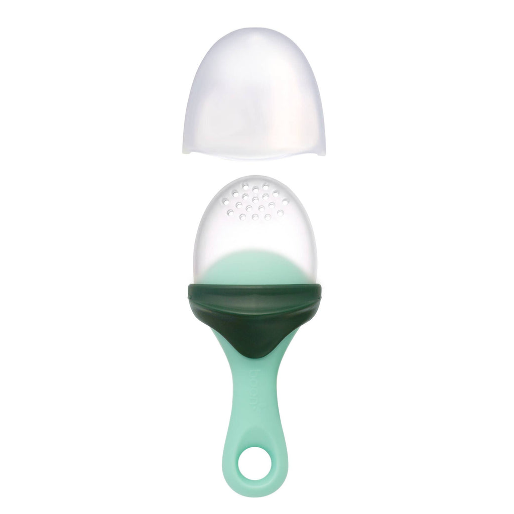 TOMY Boon Pulp Silicone Baby Fruit Feeder Green / Mint