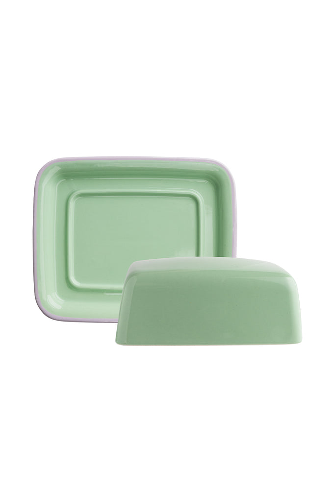 Butter dish GREEN CANDY