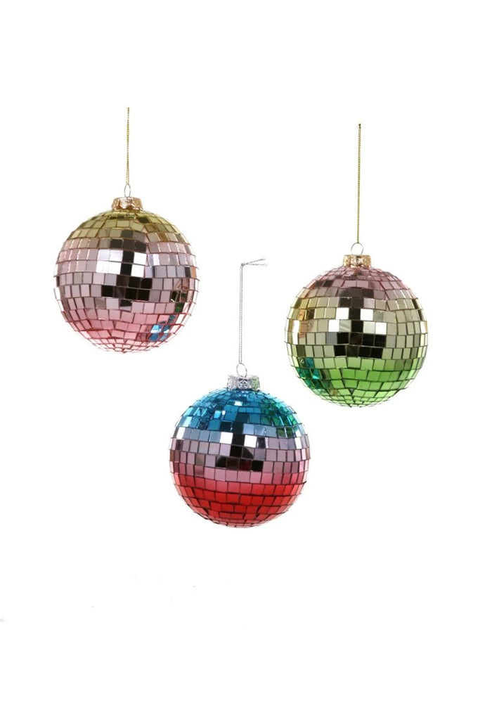 Large Mirrored Ball Ornament