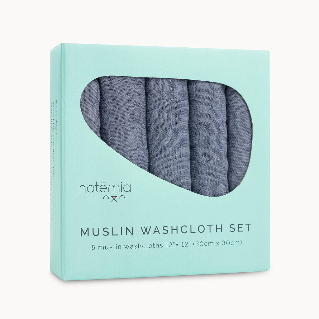 Ultra Soft Muslin Washcloth 5pk