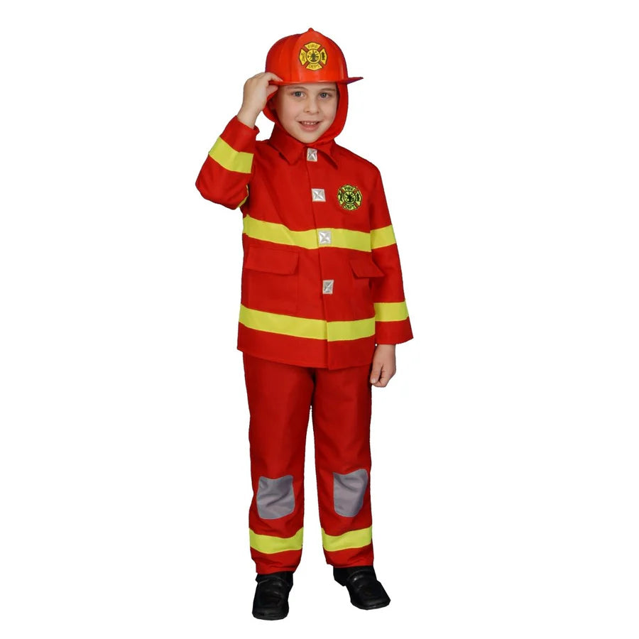 Red Firefighter Costume