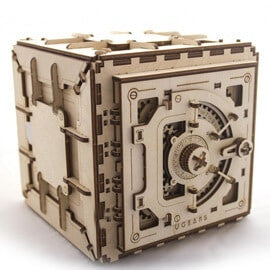 Safe Mechanical Model Kit & Puzzle Box