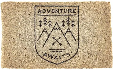 Doormat Adventure Awaits