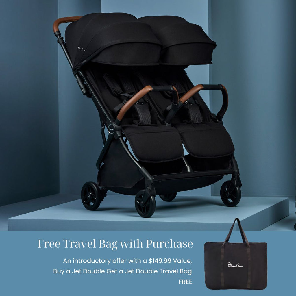 Silver Cross Jet Double Stroller