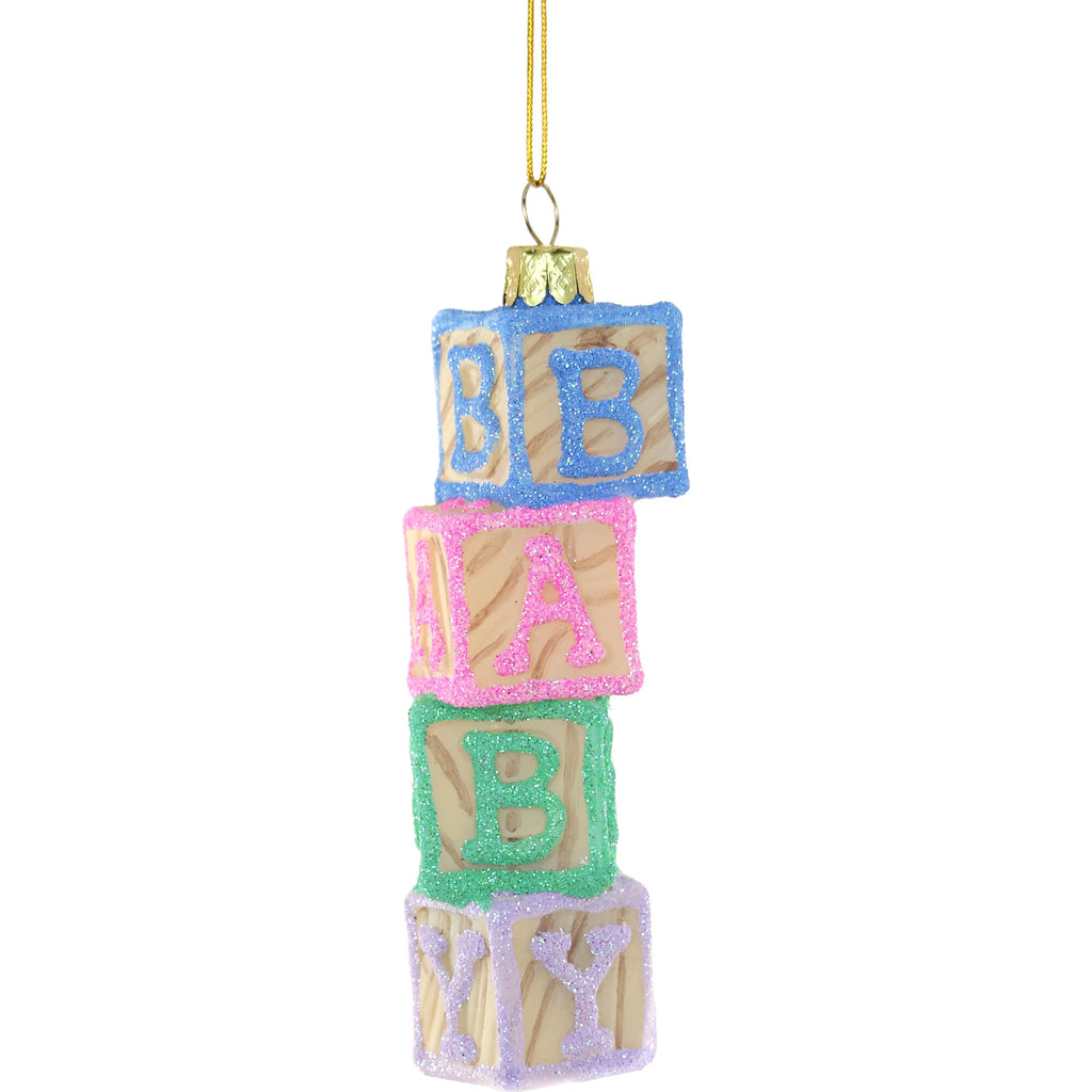 Baby Blocks Holiday Ornament