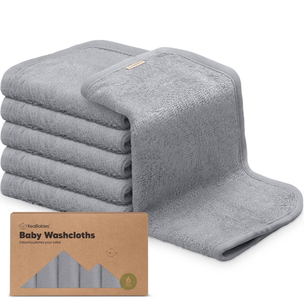 Deluxe Bamboo Washcloth 6pk