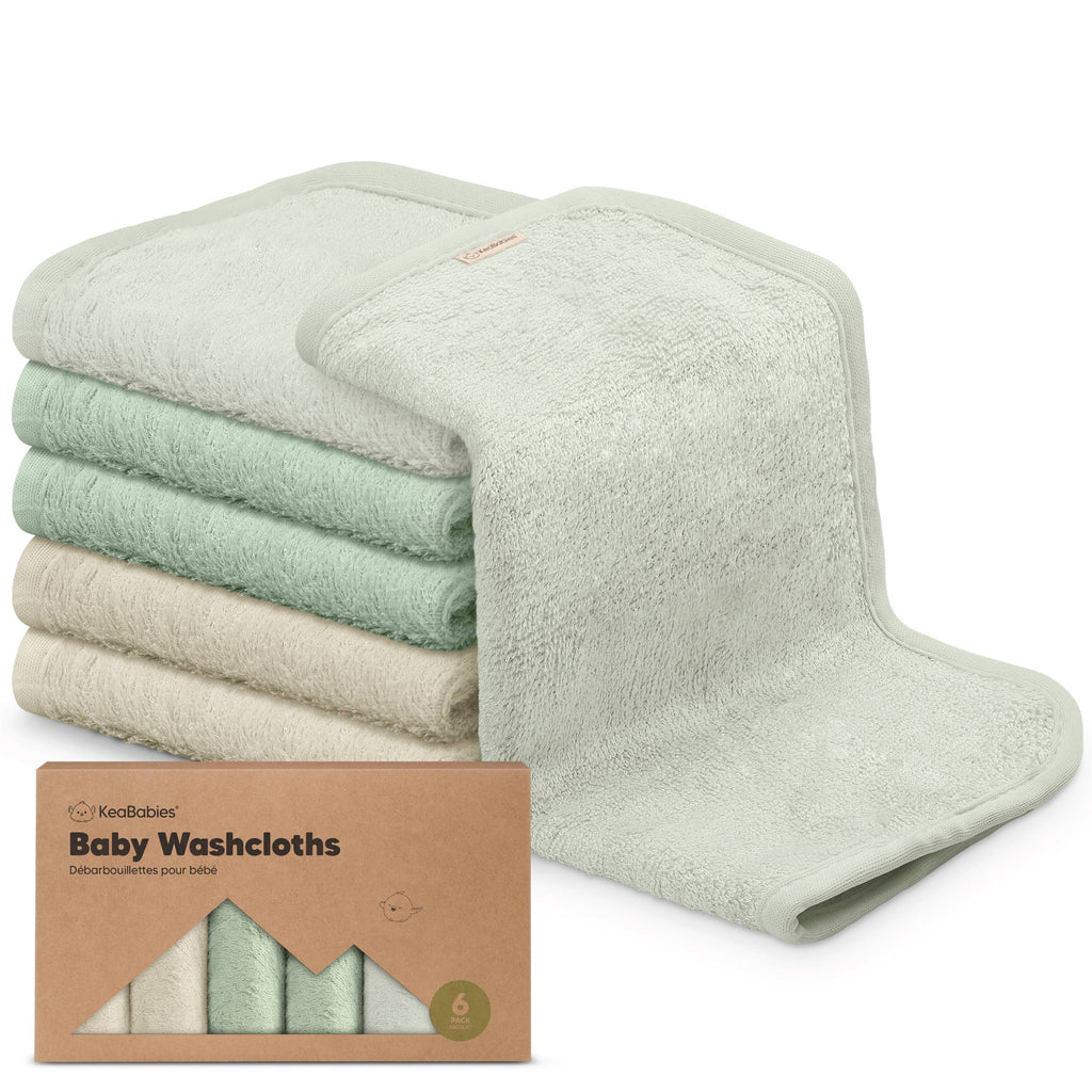 Deluxe Bamboo Washcloth 6pk