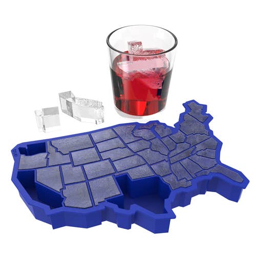 U Ice of A™ Ice Blue Silicone Cube Tray by TrueZoo