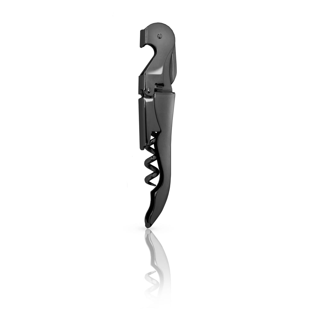 Gunmetal Signature Double Hinged Corkscrew by Viski®