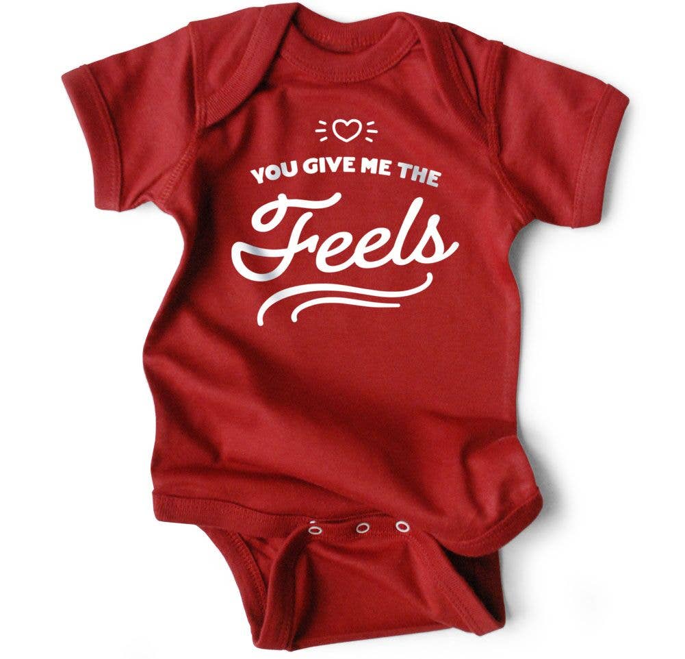 You Give Me the Feels Baby Bodysuit