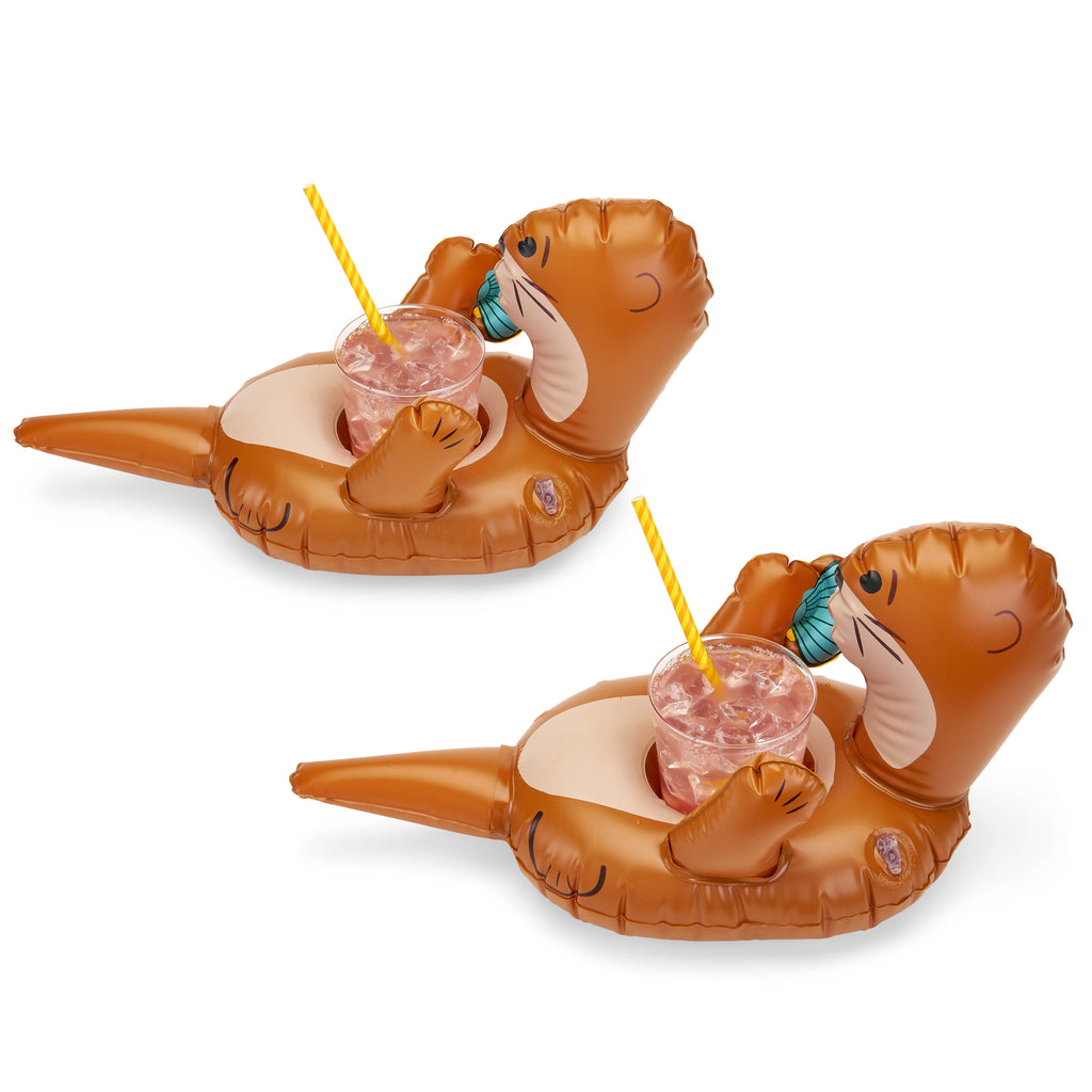 Otter Drink Floaties, Set of 2