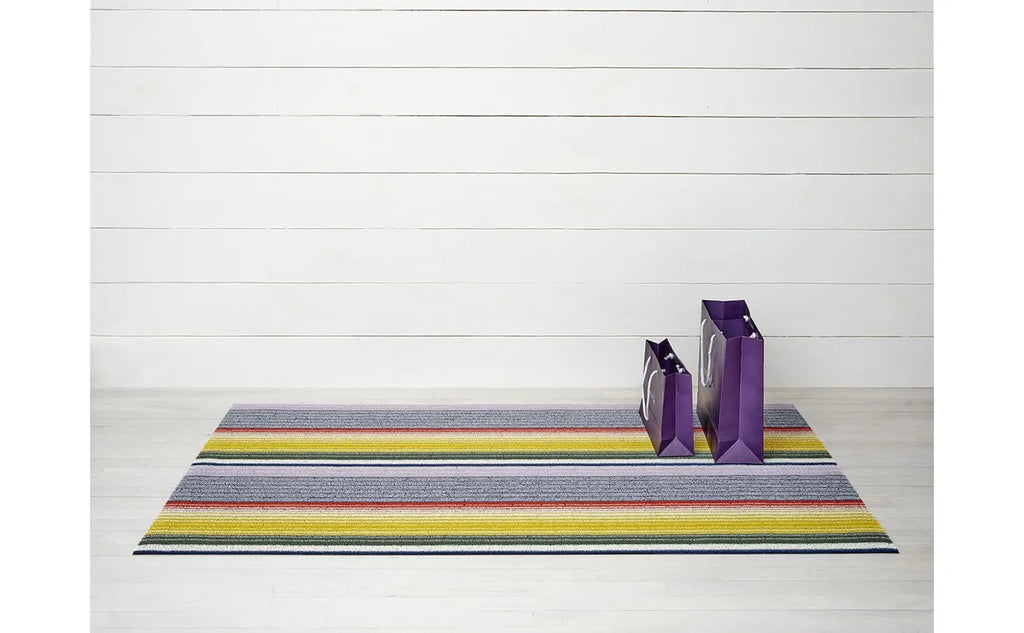 Pop Stripe Shag Mat