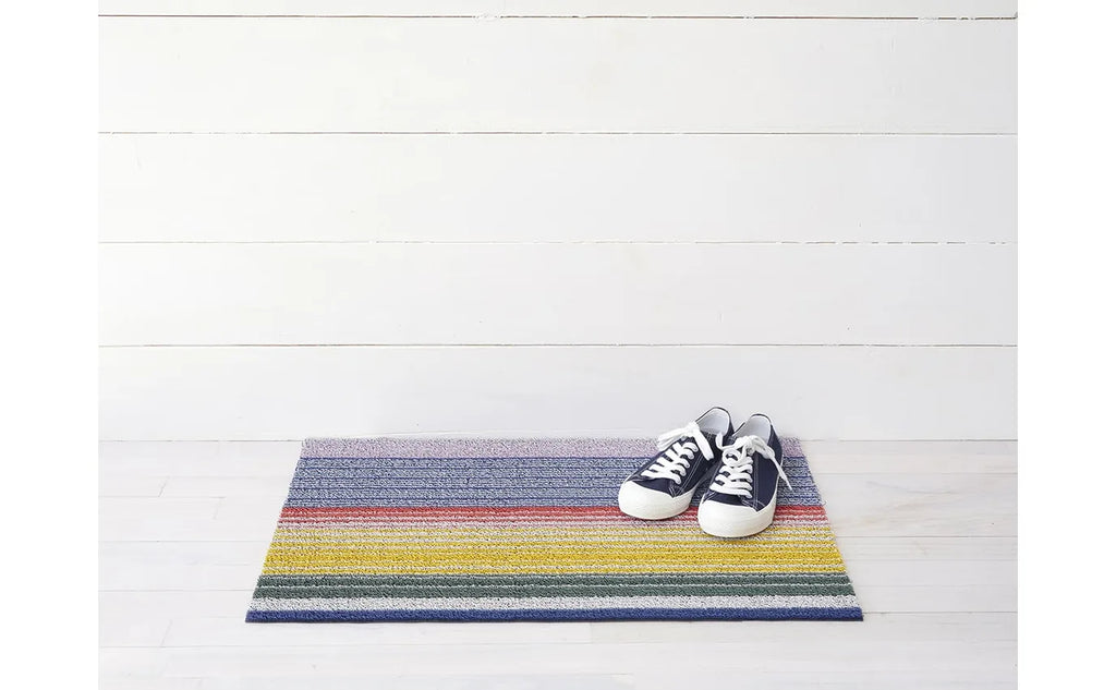 Pop Stripe Shag Mat