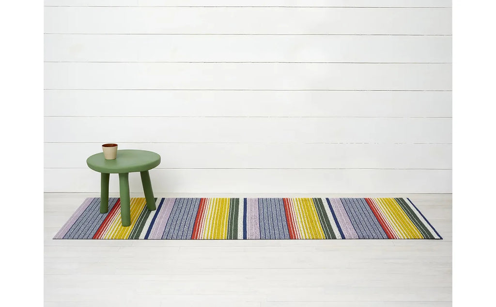 Pop Stripe Shag Mat