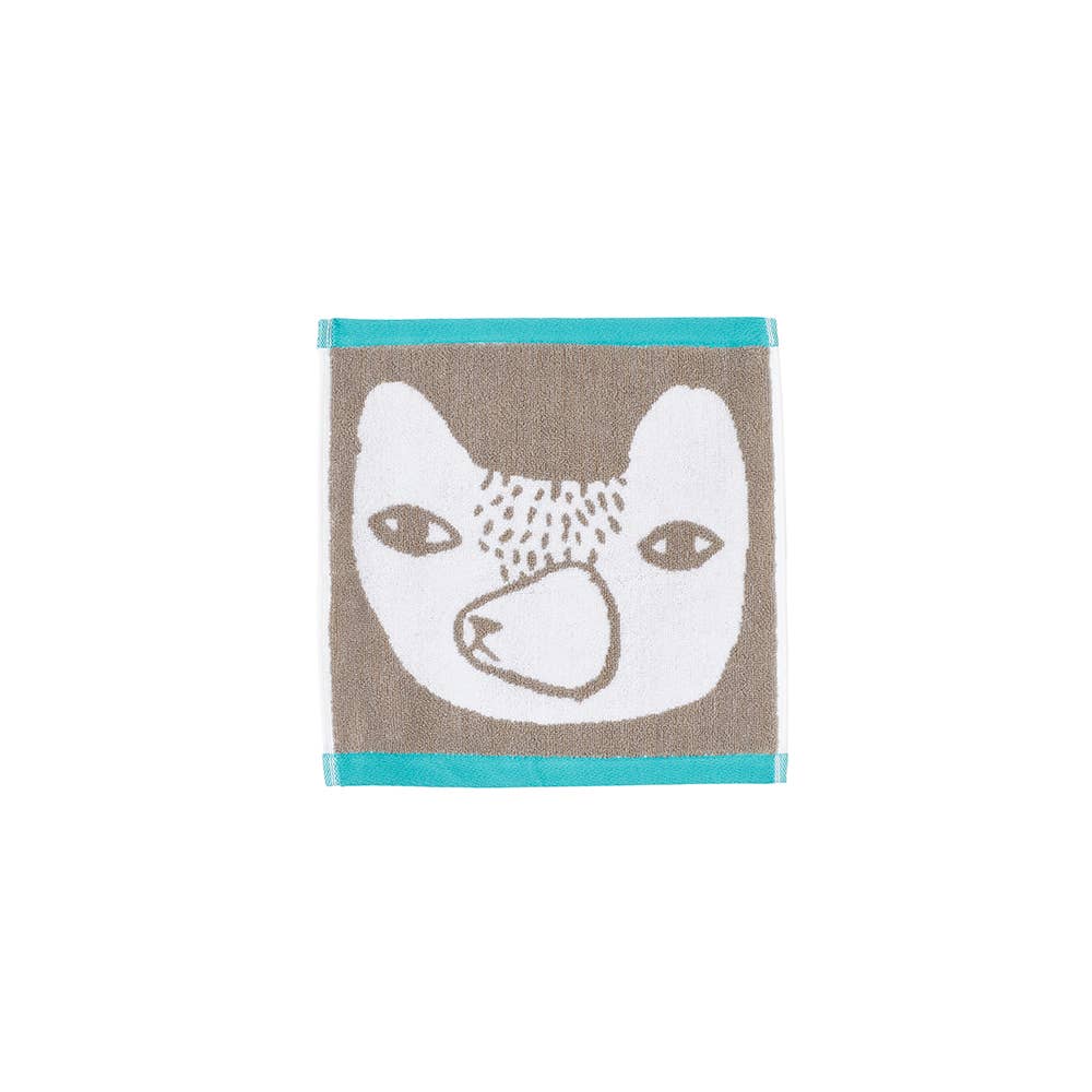 Bear Face Towel ( Wash Cloth)