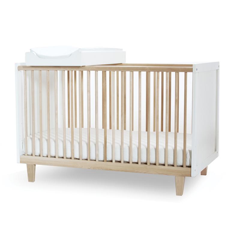 Birch Rhea Crib with optional changing station