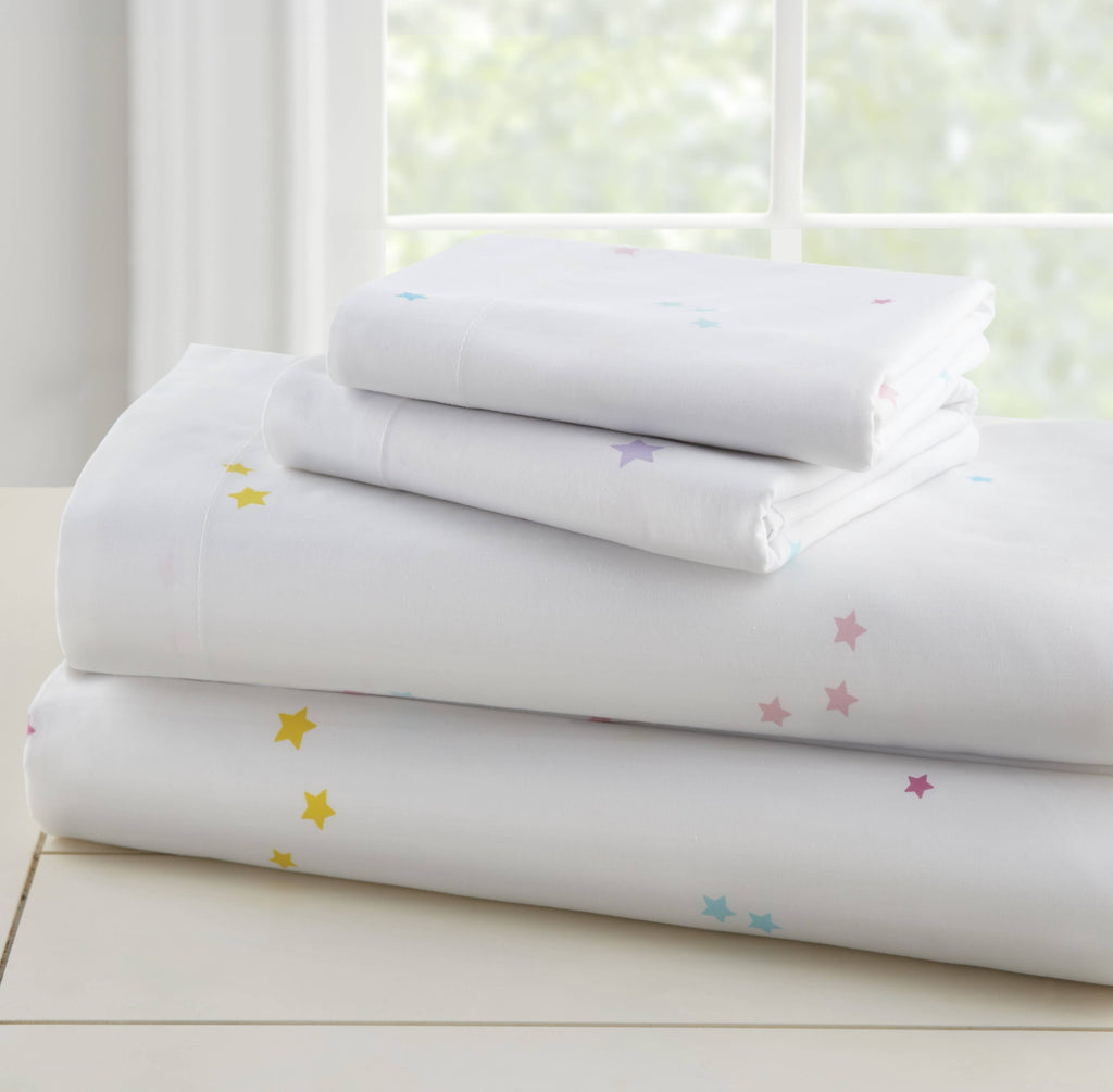 Unicorn Cotton Sheet Set - Twin