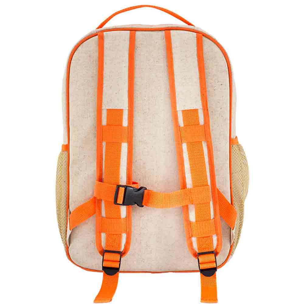 Orange Fox Backpack Grade School Backpack