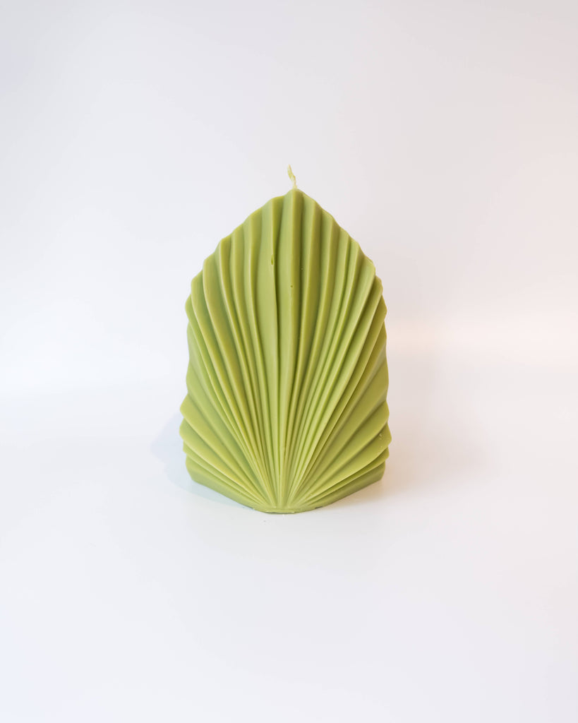 Palm Leaf Mold Candle