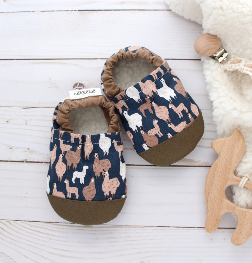 Llama Love Baby Shoes