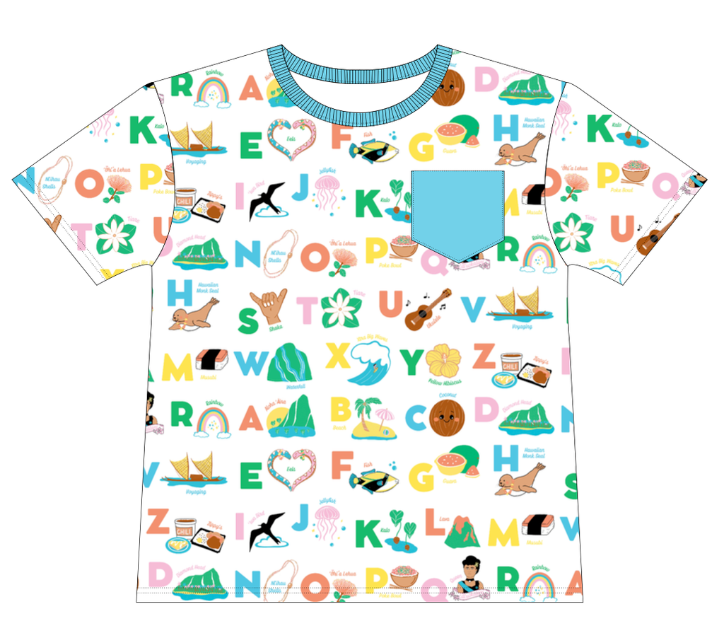 Hawaiʻi Kine ABCs Tee