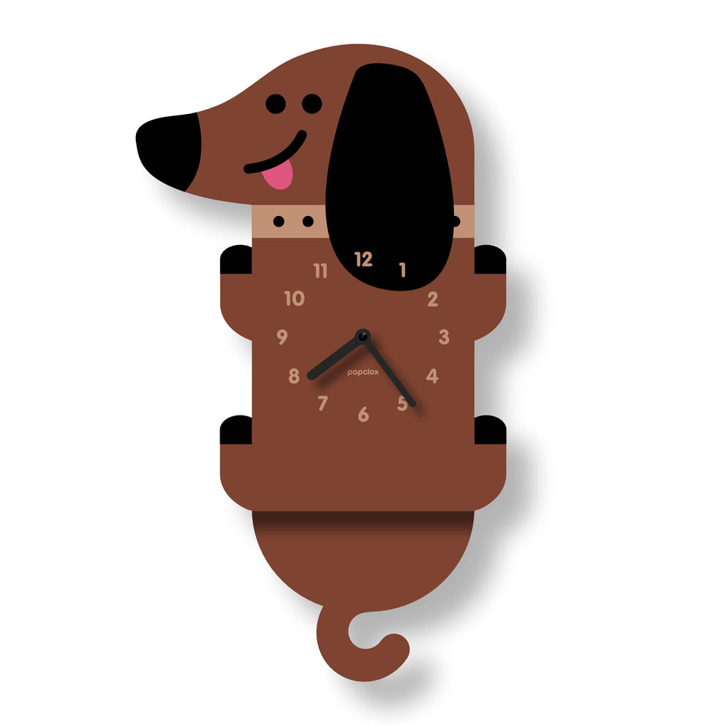 Wiener Dog  Pendulum Clock