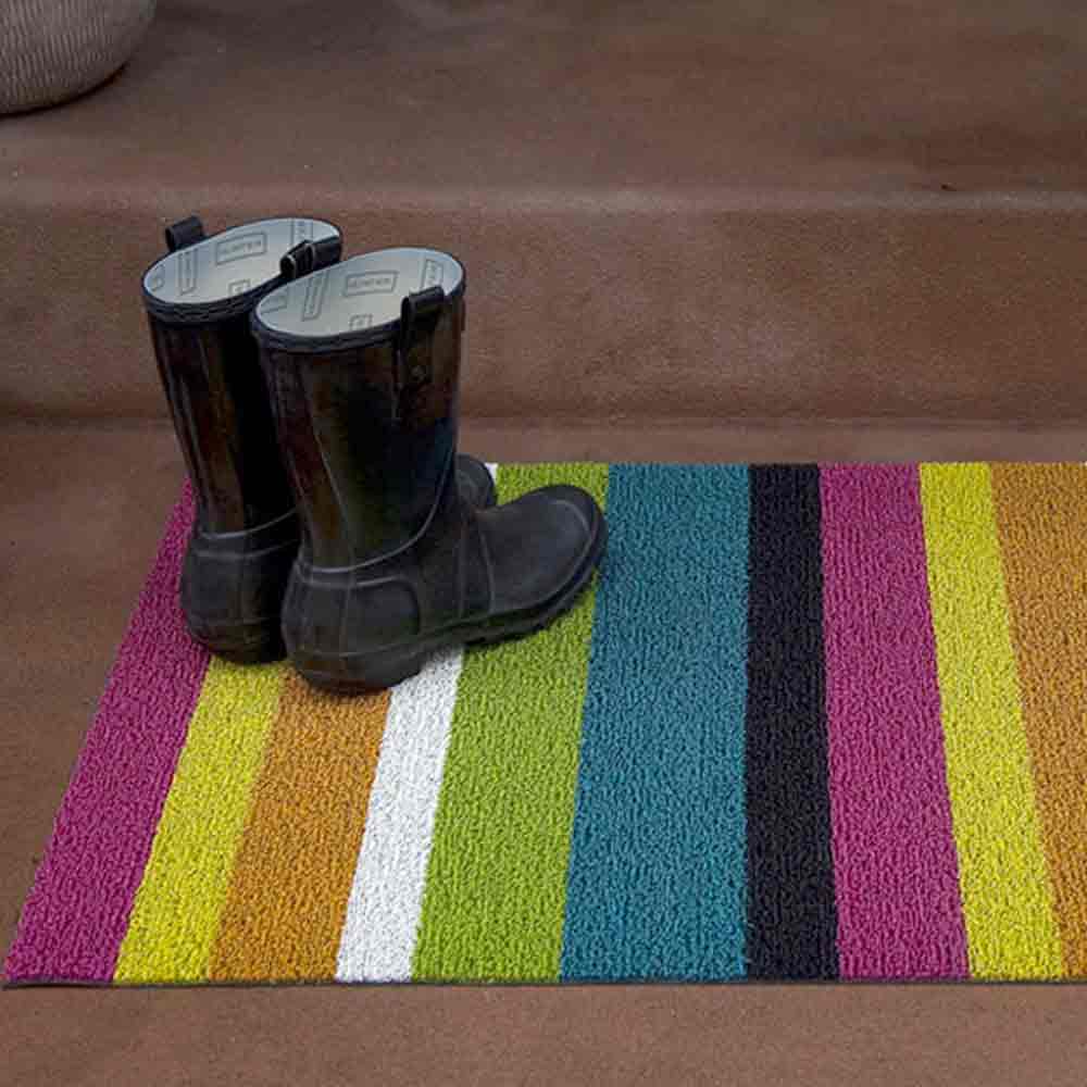 Shag Bold Stripe Mat