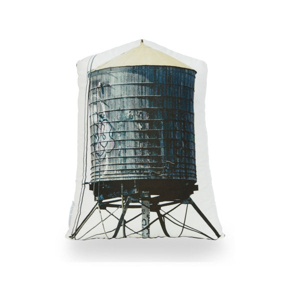 SF Floor Model Brooklyn Water Tower pillow