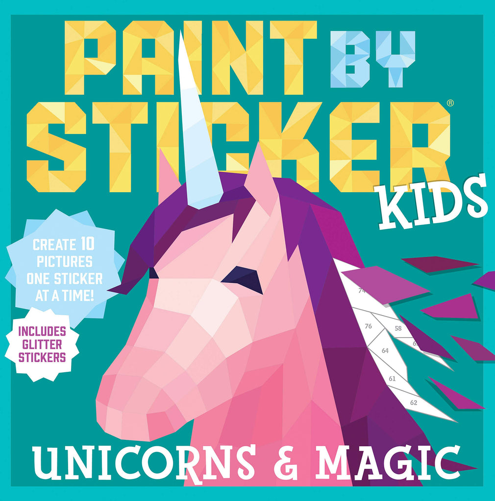 Paint by Stickers Unicorns & Magic