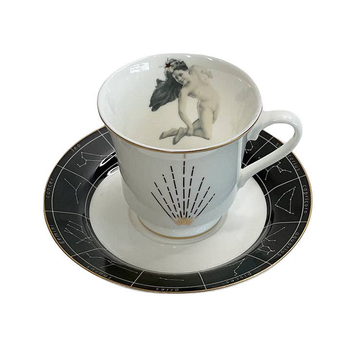 Astrological Lady Tea Cup