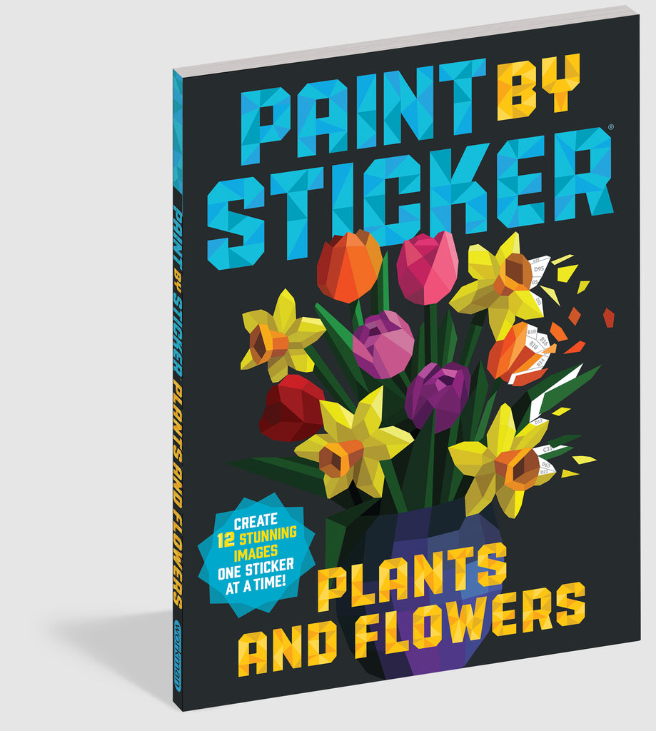 Paint by Sticker: Plants and Flowers