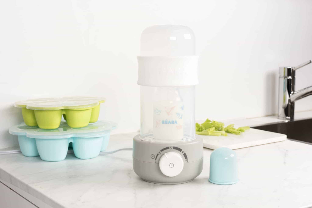 BabyMilk 3-In-1 Bottle Warmer – Cloud