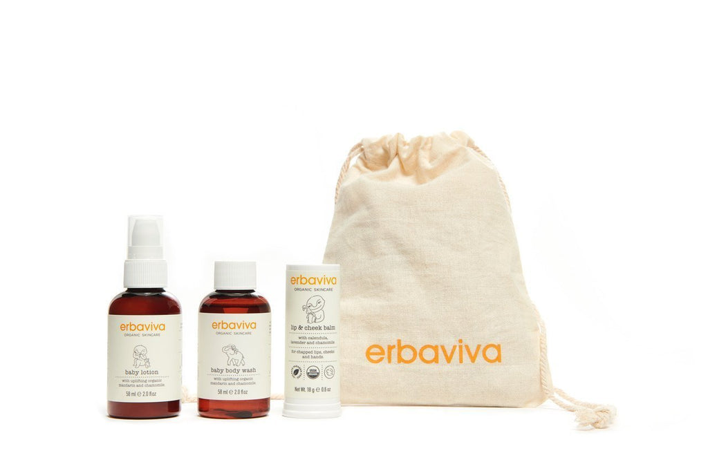 baby skincare travel set