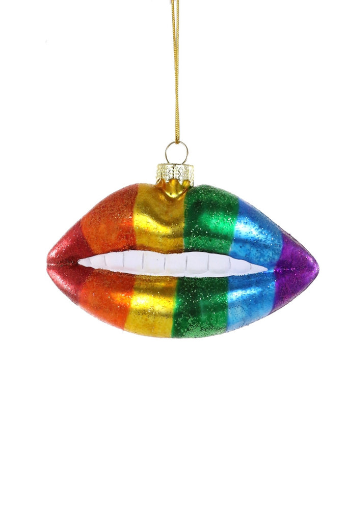 RAINBOW LIPS Ornament