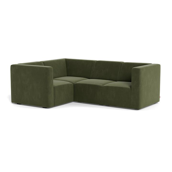 Bruce 3-Seat + Corner Modern Sectional