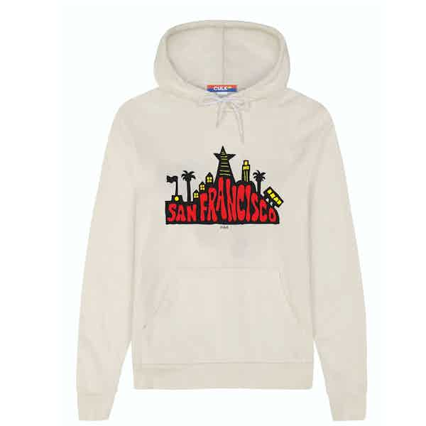 SF Skyline Hoodie Off White