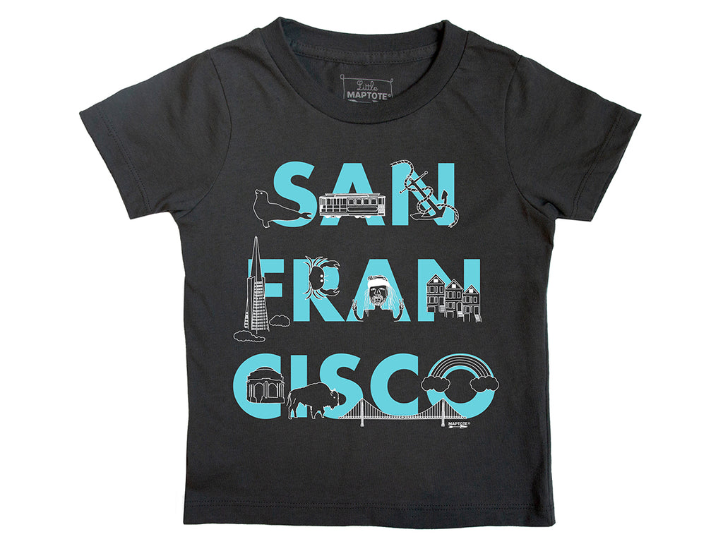 San Francisco FONT Toddler Tee