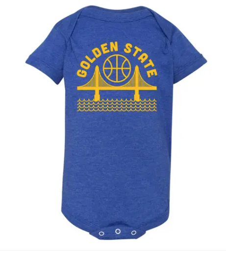 Golden State Baby Onesie | Blue