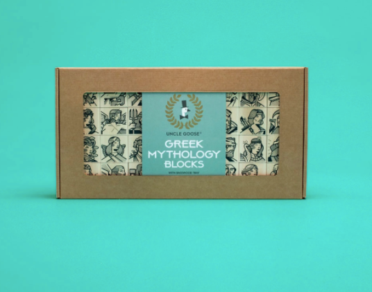 Uncle Goose Greek Mythology Blocks