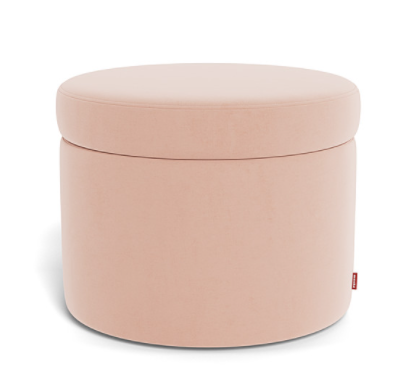 Round Storage Ottoman