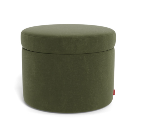 Round Storage Ottoman