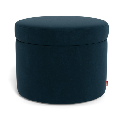 Round Storage Ottoman