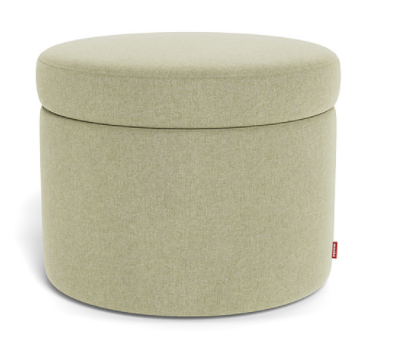 Round Storage Ottoman