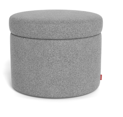 Round Storage Ottoman