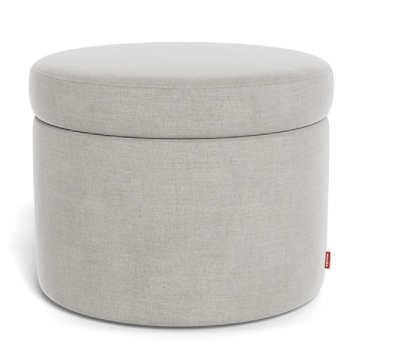 Round Storage Ottoman