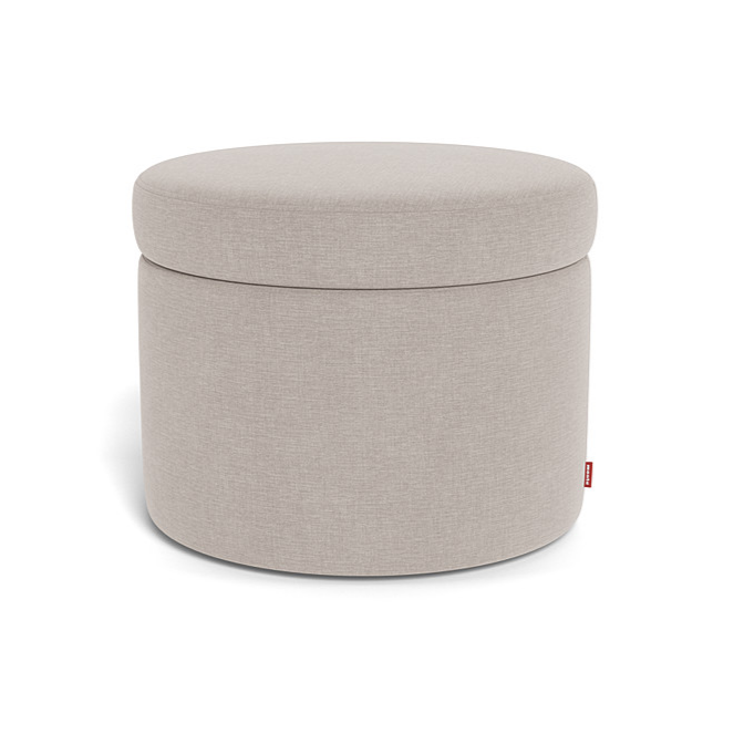 Round Storage Ottoman