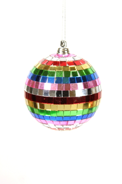 Medium Spectrum Mirror Ball Ornament