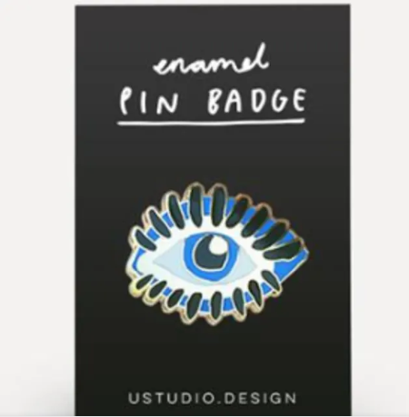 Evil Eye Pin Badge